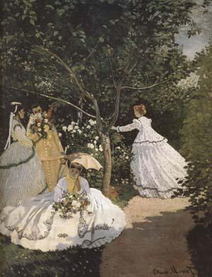 Claude Monet Women in the Garden (mk09) China oil painting art